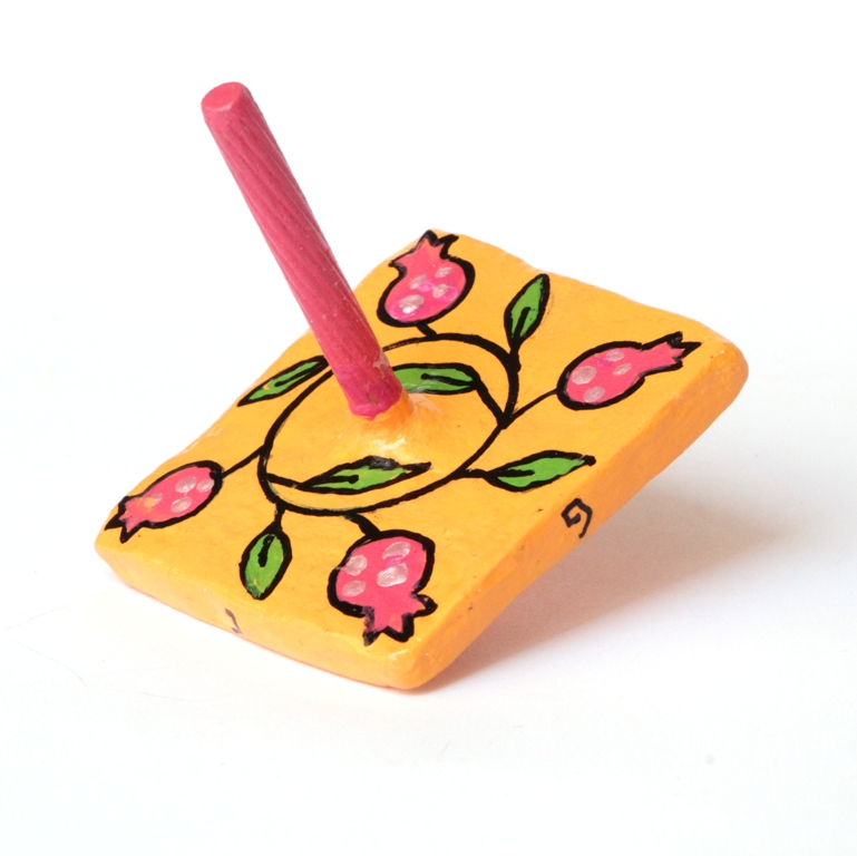 Yad LaKashish | Paper Mache Square Dreidel